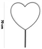Großes Metall-Herz 51 cm als Draht-Herz Deko-Figur Produktbild-Vorschau 4