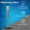 ADGO Zásuvná Podložka, 1 kus Nosič Sloupku, Nosič Plotového Náhled obrázku produktu 7