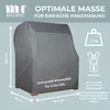Strandkorb Schutzhaube Aero Protect dunkelgrau - Größe XXL Produktbild-Vorschau 9