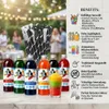 Sciroppo Slush set party 6 gusti 250 ml +125 cannucce Anteprima dell’immagine prodotto 2