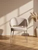 Židle HowHomely Elara - elegance a pohodlí, cappuccino Náhled obrázku produktu 9