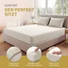 Lavea® Topper Spannbettlaken 200x220 cm, Maya 100% Jersey Produktbild-Vorschau 7