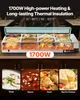 Chauffe-plats commercial VEVOR avec 8 récipients (8 Qt / Voir les images du produit 10