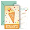 Einladungskarten Einschulung 10 Einladungskarten mit Produktbild-Vorschau 2