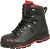 A black work boot with red accents. Náhľad obrázku produktu