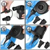 Pompka elektryczna 2w1 DO MATERACA PIŁKI 3 DYSZE 55W Podgląd zdjęcia produktu 4