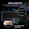 Enermax Liquid CPU Cooler Aquafusion ADV 360mm RGB Produktbild-Vorschau 12