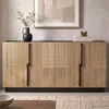 Wohnzimmerschrank mit 4 Türen und Relieffront Produktbild-Vorschau 7