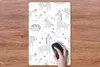 MuchoWow® Mauspad Mousepad Muster - Tiere - Lila 40x60 cm - Produktbild-Vorschau 3