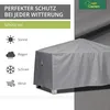 Premium Schutzhülle für Gartentisch Rechteckig, Größe:225 x Produktbild-Vorschau 3