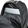 Close-up view of the inside of a black rucksack, showing a laptop compartment. Produktbild-Vorschau