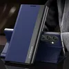 Galaxy A54 5G Hülle, Leder PolyurethanMagnetisch Klapp Produktbild-Vorschau 2