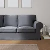 Dekoria Bezug für Ektorp 3-Sitzer Schlafsofa, ALTES Modell, Produktbild-Vorschau 2