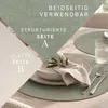 Platzset Kunstleder rund, 2in1 Wende-Tischunterlage, Produktbild-Vorschau 10