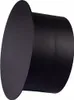 Ø 160 mm - Ofenrohr Blindkappe, Schwarz Produktbild-Vorschau 2