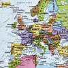 Świat mapa ścienna dwustronna fizyczno-polityczna, 1:60 000 Podgląd zdjęcia produktu 6