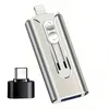 pamäťová karta 3 v 1 128 GB USB-C s rýchlym prenosom dát, Náhľad obrázku produktu 3