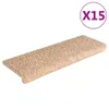 vidaXL Podkładki pod stopy 15 sztuk 65x21x4 cm złote Podgląd zdjęcia produktu 1