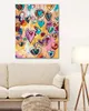 Diamondi - Diamond painting - FARBIGE HERZCHEN, 40X50 cm, Produktbild-Vorschau 2