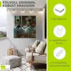 ARTland Wandbild Alu für Innen & Outdoor Blaue Tänzerinnen Produktbild-Vorschau 3