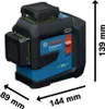 Bosch GLL 80-33 G, 30 m, 0,3 mm/m, 4°, 80 m, 4 s, Náhľad obrázku produktu 21