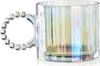 Glazen drinkbeker, modern design, met parelmoerhandvat, 8,6 Productafbeelding-voorbeeld 2