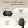 SONGMICS stojanový ventilátor s dálkovým ovládáním, výškově Náhled obrázku produktu 5