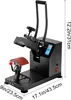 VEVOR CP2815-S Presse à chaud pour casquettes 14x8cm Presse Voir les images du produit 10