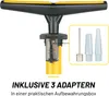 Dunlop Fahrradpumpe mit Manometer - Luftpumpe Fahrrad für Produktbild-Vorschau 3