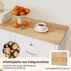 Komoda COSTWAY, szafka na śmieci, szafka kuchenna z gumowym Podgląd zdjęcia produktu 5