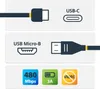 StarTech.com USB2CUB2M, 2 m, USB C, Micro-USB B, USB 2.0, Náhled obrázku produktu 4
