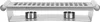 APS 35343 APS Speisenwärmer 2-flammig, (B)340 x (T)130 x Podgląd zdjęcia produktu 3