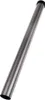 A single metal tube with black caps on both ends, isolated on a white background. Anteprima dell’immagine prodotto