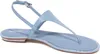 0834J  infradito donna light blue MICHAEL KORS swarovski Anteprima dell’immagine prodotto 2