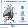 Destiny Hängesessel COCO DROP DOUBLE für 2 Personen, inkl. Produktbild-Vorschau 2