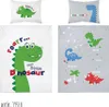 Babybettwäscheset 90x120 Dino BAUMWOLLE Produktbild-Vorschau 3