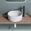 doporro Aufsatzwaschbecken rund Weiß glänzend Ø 40 cm Produktbild-Vorschau 3