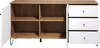 trendteam Wohnen Sideboard Touch Artisan Eiche Melamin/Weiß Produktbild-Vorschau 5