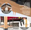 Sunjoy Zedernholz Altán / Pavillon 4x5 REBRA - 404cm x Náhled obrázku produktu 11