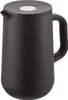 A black insulated jug is shown against a white background. Voir les images du produit