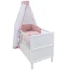 Baby-Delux Babybett Kinderbett Jack Umbaubar 140x70 Weiß Produktbild-Vorschau 1
