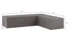 Madison Garten-Lounge-Set-Abdeckung 235x235x70 cm Grau Produktbild-Vorschau 12