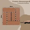 Izrielar WPC Terrassenfliesen 3 m², 30 x 30 cm 33 Stücke, Produktbild-Vorschau 2