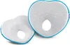 Two heart-shaped baby pillows with a hole in the center, placed on a white background. Podgląd zdjęcia produktu