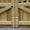 Zamek zasuwa rygiel ze sprężyną 19cm do furtki bramy drzwi Podgląd zdjęcia produktu 4