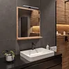 Lustro Łazienkowe Sonoma z LED 4000 k IP44 z Półką 70x60x12 Podgląd zdjęcia produktu 3