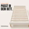 WOLKENLAND Lattenrost 140 x 200 cm | 14 Latten | Massivholz Produktbild-Vorschau 5