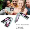 Schutzhülle für Samsung Galaxy Z Flip 5 Hülle Transparent Produktbild-Vorschau 5
