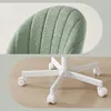 SONGMICS Schminkstuhl, Bürostuhl, Teddy-Fleece-Oberfläche, Produktbild-Vorschau 5