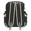 Großer Ken Kaneki Rucksack | Schwarzer Leinenrucksack für Produktbild-Vorschau 3